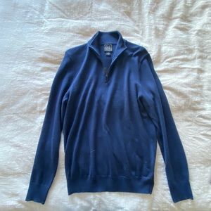 Jos A Bank ¾ pullover men’s medium